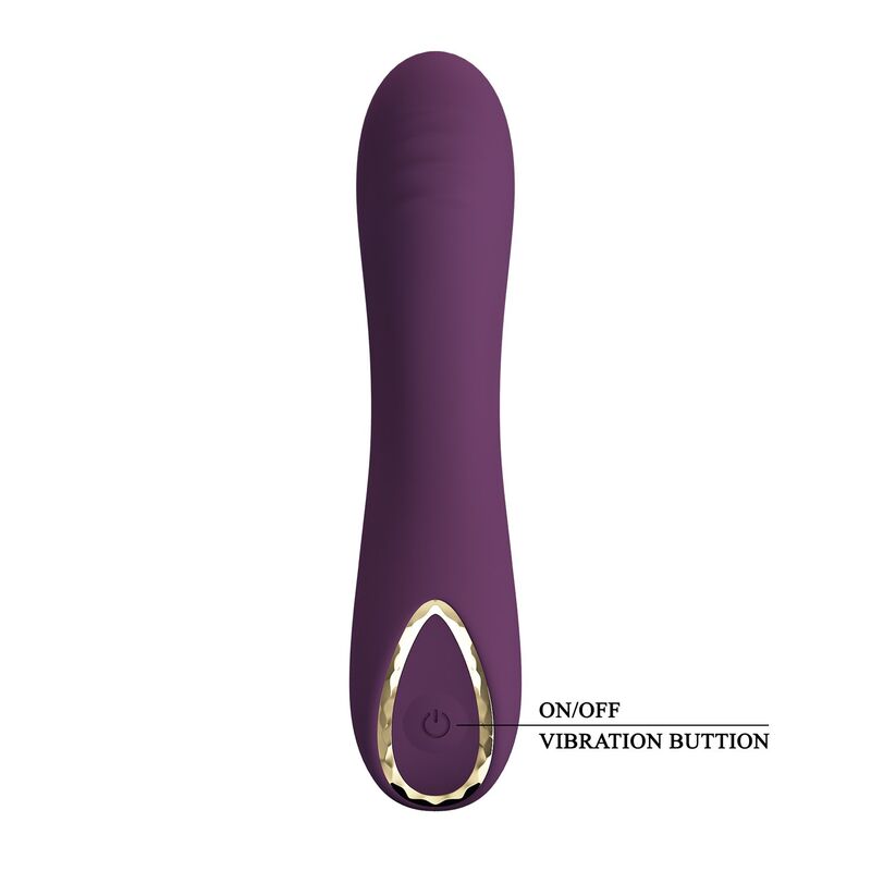 PRETTY LOVE - LLOYDE RECHARGEABLE VIBRATOR 10 FUNCTIONS PURPLE - Imagem de 2