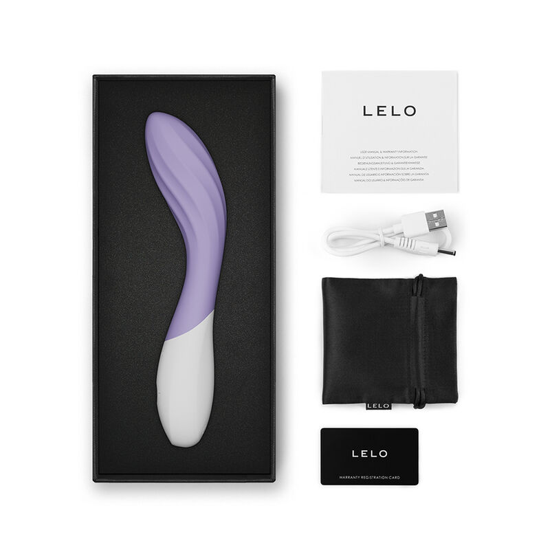 LELO - MONA TWIST VIBRADOR PARA PUNTO G RECARGABLE APP CONTROL LAVANDA - Imagem de 5