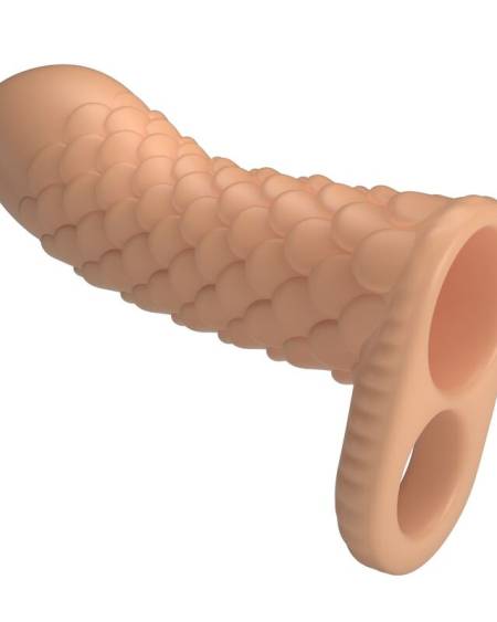 PRETTY LOVE - NESMITH PENIS EXTENSION SLEEVE 13 CM Ø 3.8 CM NATURAL