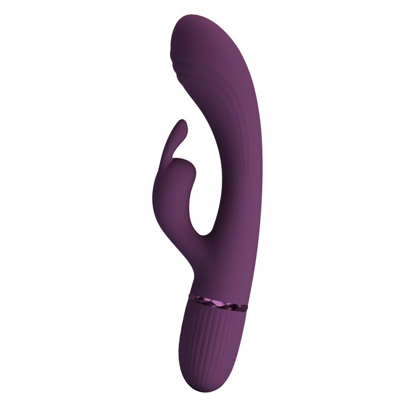 PRETTY LOVE - ROCCO RECHARGEABLE RABBIT VIBRATOR 10 FUNCTIONS PURPLE - Imagem de 4