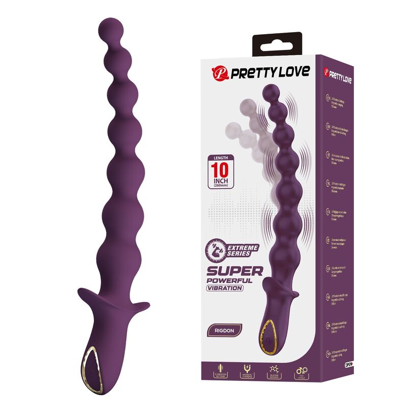 PRETTY LOVE - MADISON RECHARGEABLE ANAL VIBRATOR 10 FUNCTIONS