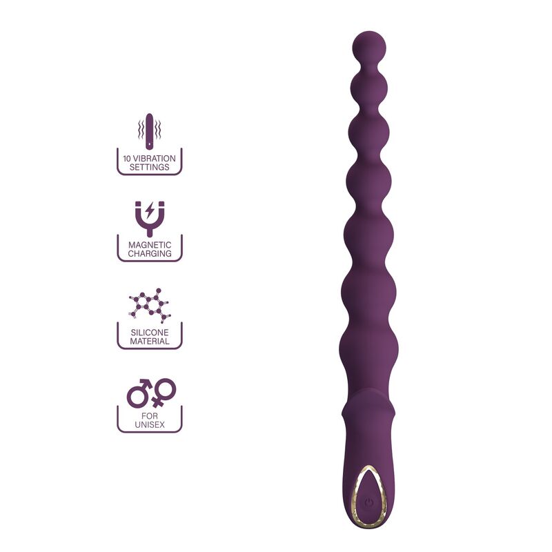 PRETTY LOVE - MADISON RECHARGEABLE ANAL VIBRATOR 10 FUNCTIONS - Imagem de 4