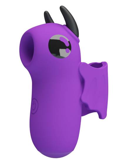 PRETTY LOVE - MAGIC DEVIL PURPLE RECHARGEABLE FINGER STIMULATOR