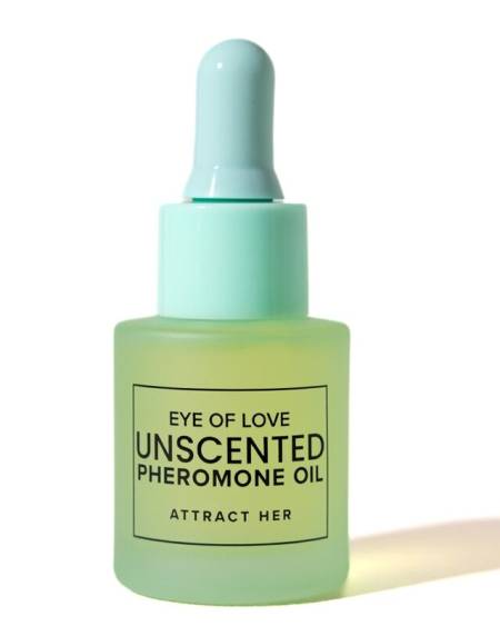 EYE OF LOVE - PHEROMONE-INFUSED PERFUMED OIL FOR MEN, FRAGRANCE-FREE, 20 ML