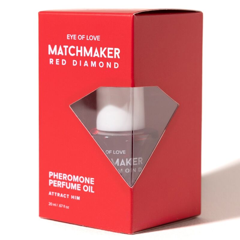 EYE OF LOVE - MATCHMAKER RED DIAMOND PHEROMONE PERFUME OIL 20 ML - Imagem de 4