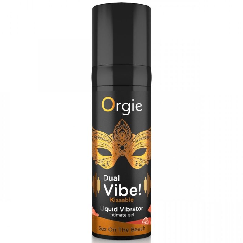 ORGIE - DUAL VIBE! SEX ON THE BEACH KISSABLE LIQUID VIBRATOR 15 ML - Imagem de 2