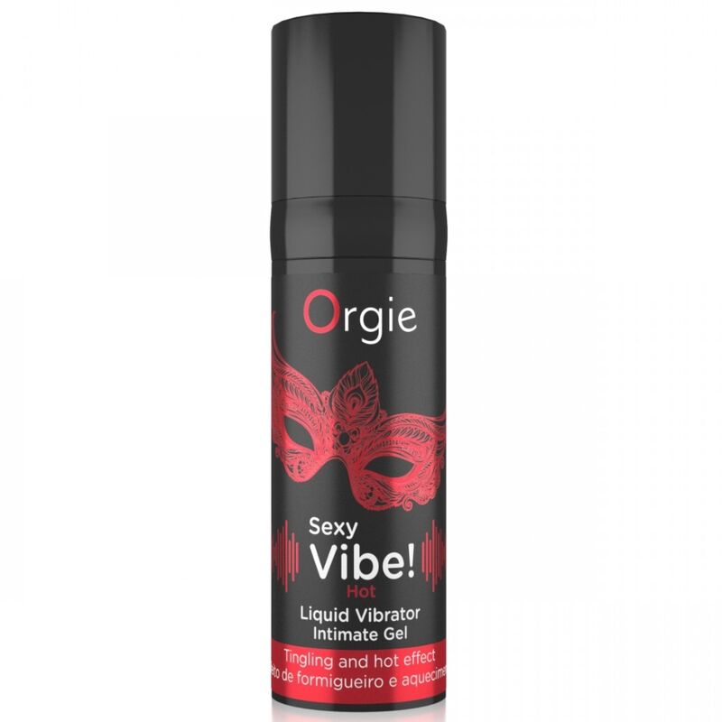 ORGIE - SEXY VIBE! HOT WARMING LIQUID VIBRATOR 15 ML - Imagem de 2