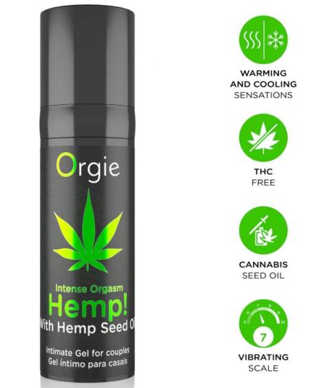 ORGIE - HEMP! INTENSE ORGASM MULTIPLE SENSATIONS INTIMATE GEL 15 ML