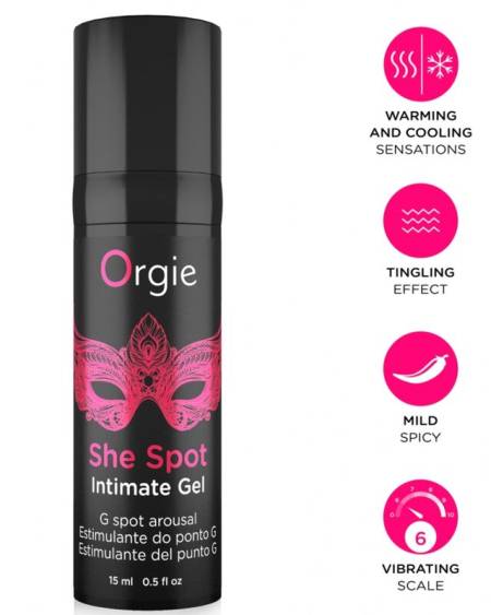 ORGIE - SHE SPOT G-SPOT AROUSAL INTIMATE GEL 15 ML