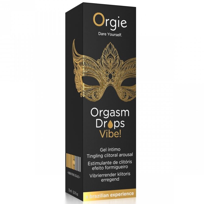 ORGIE - ORGASM DROPS VIBE! VIBRATING CLITORAL AROUSAL 15 ML - Imagem de 3