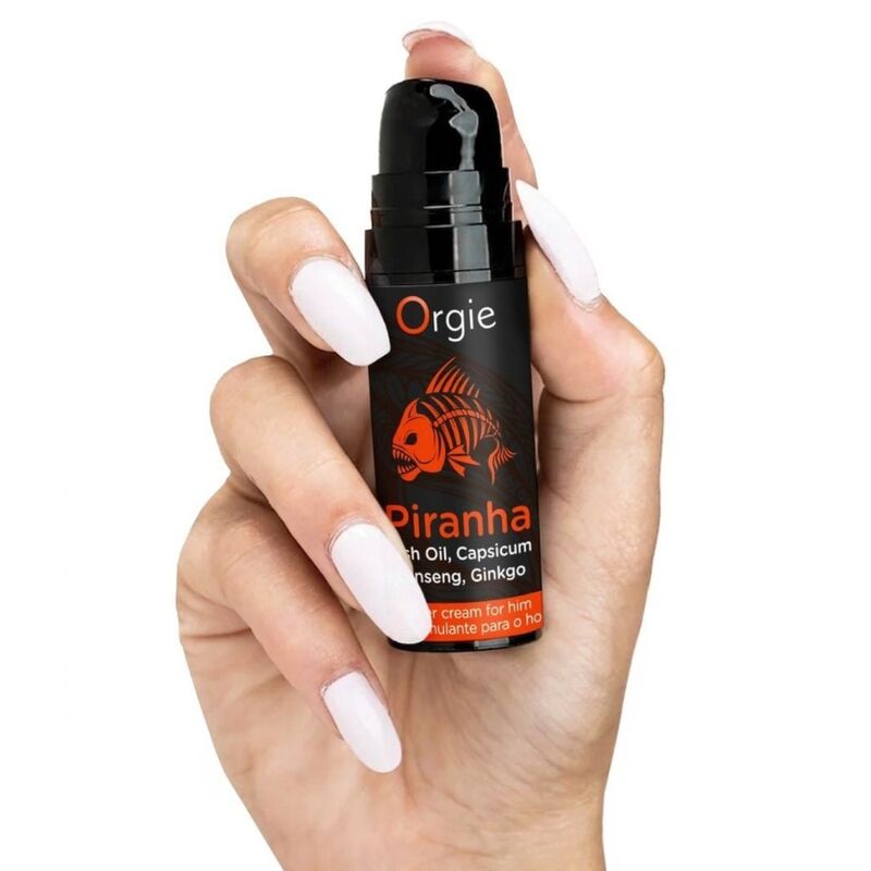 ORGIE - PIRANHA POWER CREAM FOR HIM 15 ML - Imagem de 2