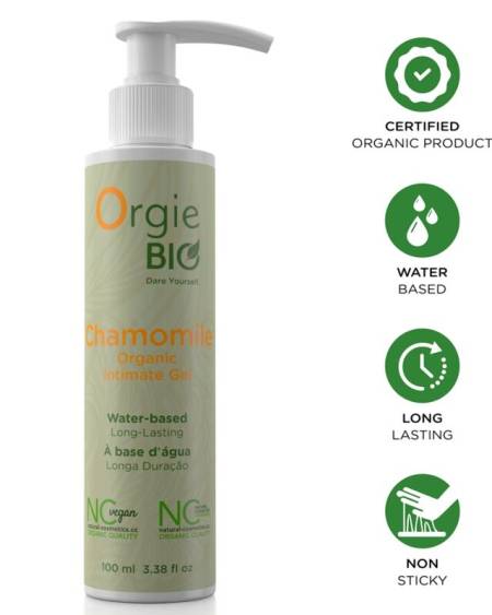 ORGIE - BIO CHAMOMILE ORGANIC WATER-BASED INTIMATE GEL 100 ML