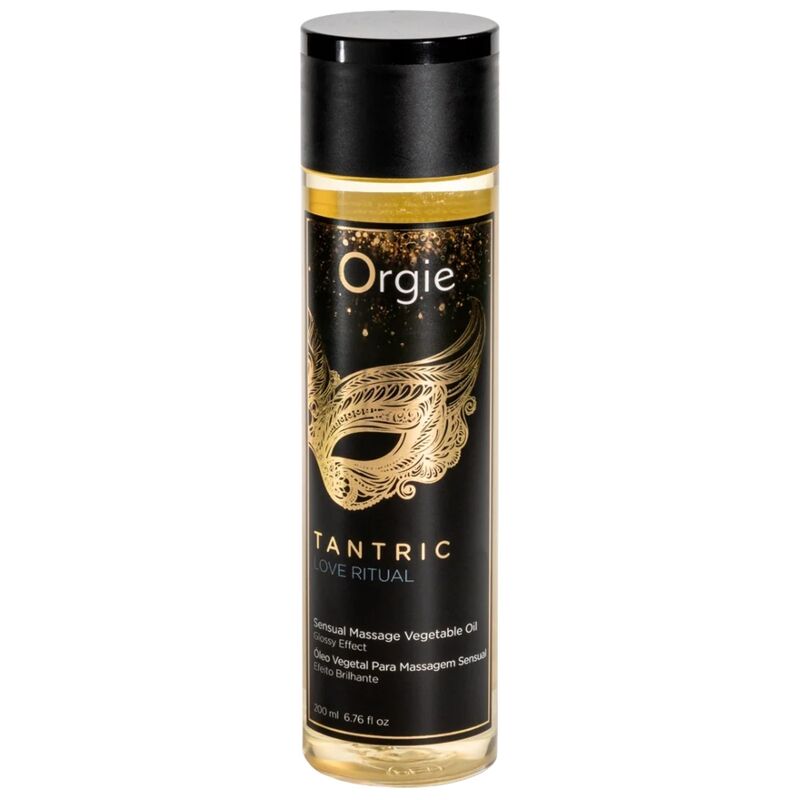 ORGIE - TANTRIC LOVE RITUAL SENSUAL MASSAGE VEGETAL OIL 200 ML - Imagem de 2