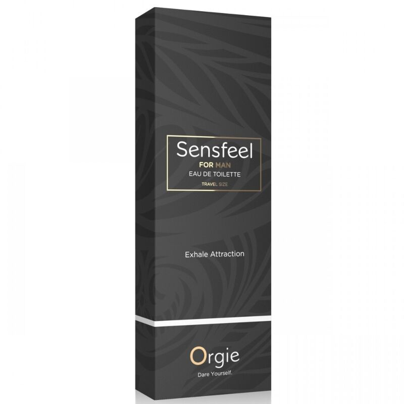 ORGIE - SENSFEEL EAU DE TOILETTE WITH PHEROMONE BOOSTER TRAVEL SIZE FOR MEN 10 ML - Imagem de 3