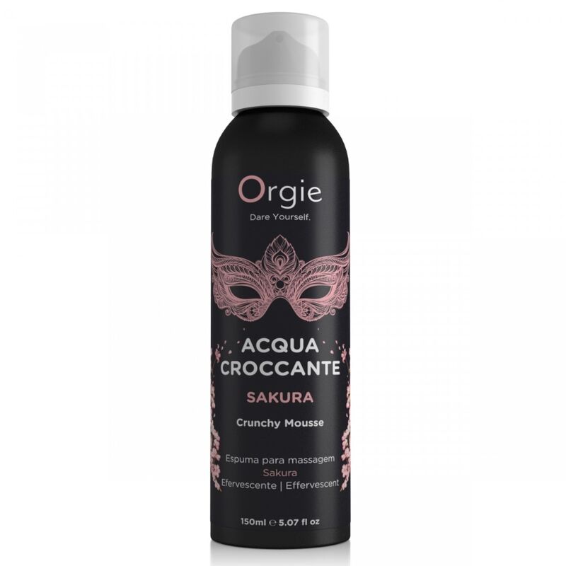 ORGIE - ACQUA CROCCANTE SAKURA CRUNCHY MASSAGE MOUSSE 150 ML - Imagem de 2