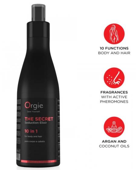 ORGIE - THE SECRET SEDUCTION ELIXIR 10 IN 1 BODY AND HAIR LOTION 200 ML