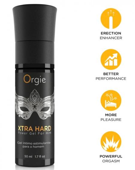 ORGIE - XTRA HARD AROUSAL AND ERECTION ENHANCER GEL 50 ML