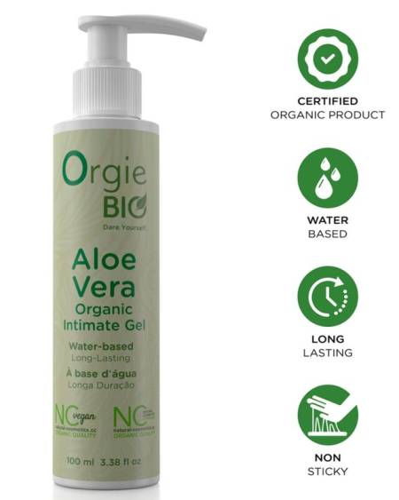 ORGIE - BIO ALOE VERA ORGANIC WATER-BASED INTIMATE GEL 100 ML