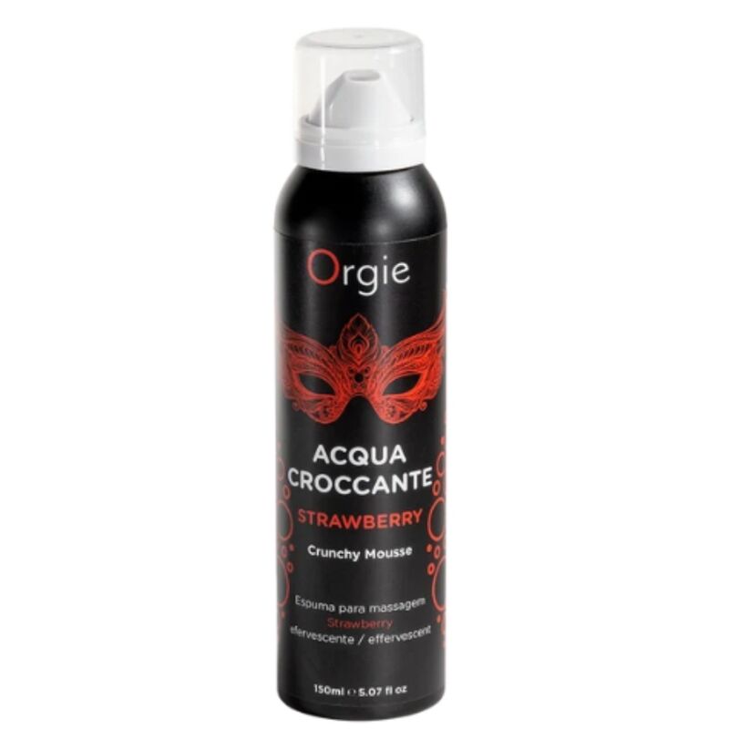 ORGIE - ACQUA CROCCANTE STRAWBERRY CRUNCHY MASSAGE MOUSSE 150 ML - Imagem de 2