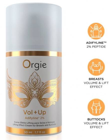 ORGIE - VOL+UP LIFTING EFFECT CREAM FOR BREASTS AND BUTTOCKS 50 ML