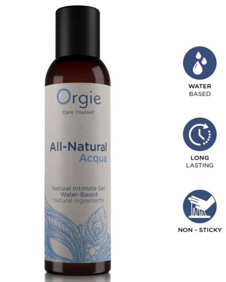 ORGIE - ALL-NATURAL ACQUA WATER-BASED INTIMATE GEL 150 ML