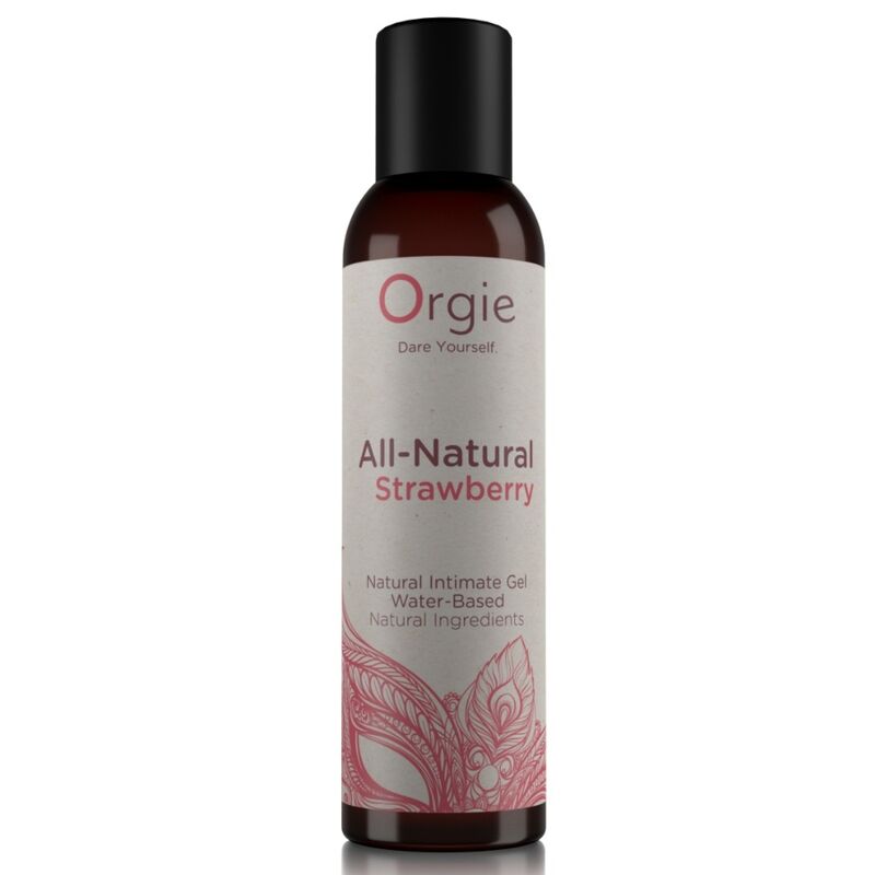 ORGIE - ALL-NATURAL STRAWBERRY KISSABLE WATER-BASED INTIMATE GEL 150 ML - Imagem de 2