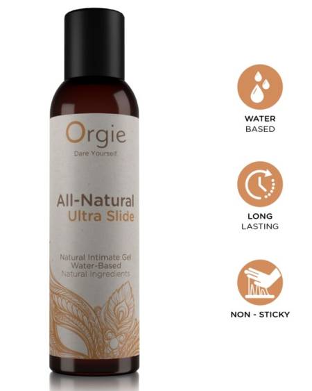 ORGIE - ALL-NATURAL ULTRA SLIDE WATER-BASED INTIMATE GEL 150 ML