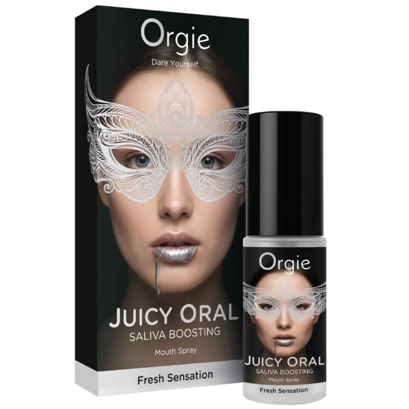 ORGIE - JUICY ORAL SALIVA BOOSTING MOUTH SPRAY MINT 15 ML - Imagem de 3