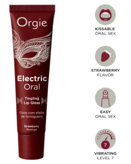 ORGIE - ELECTRIC ORAL TINGLING LIP GLOSS 15 ML