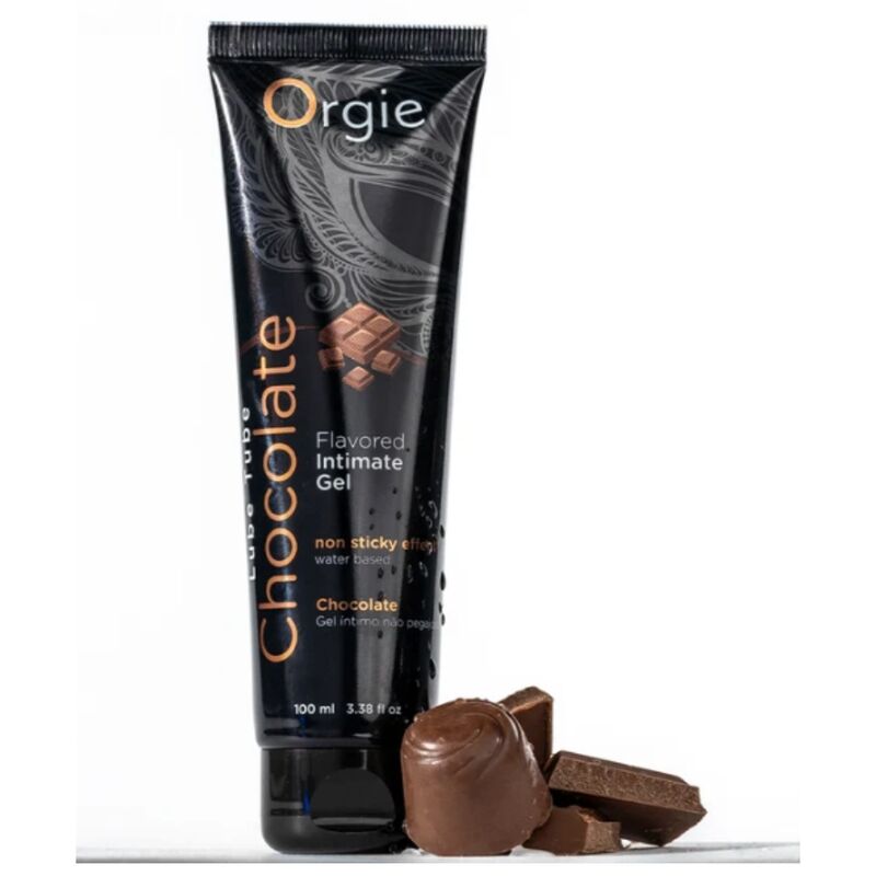 ORGIE - LUBE TUBE CHOCOLATE KISSABLE WATER-BASED INTIMATE GEL 100 ML - Imagem de 4