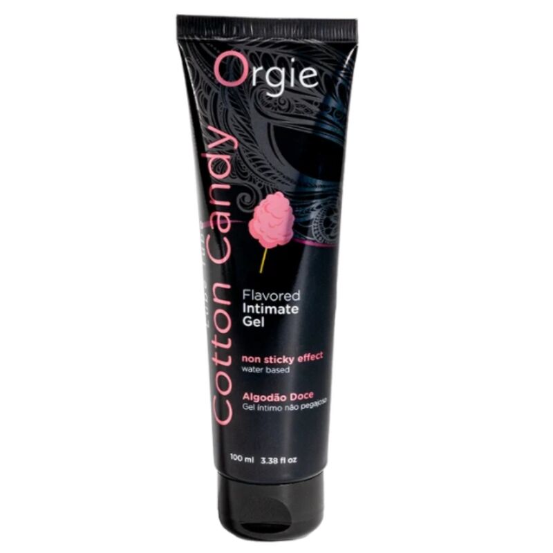 ORGIE - LUBE TUBE COTTON CANDY KISSABLE WATER-BASED INTIMATE GEL 100 ML - Imagem de 2