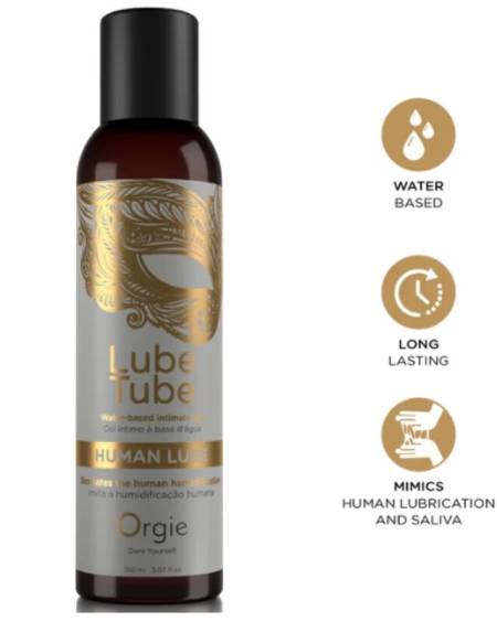 ORGIE - LUBE TUBE HUMAN LUBE WATER-BASED INTIMATE GEL 150 ML