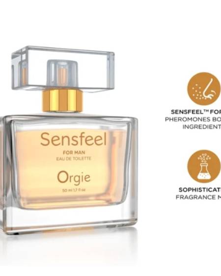 ORGIE - SENSFEEL FOR MAN PHEROMONE BOOSTER EAU DE TOILETTE 50 ML