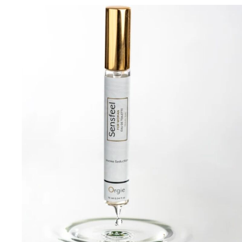 ORGIE - SENSFEEL EAU DE TOILETTE WITH PHEROMONE BOOSTER TRAVEL SIZE FOR WOMEN 10 ML - Imagem de 2