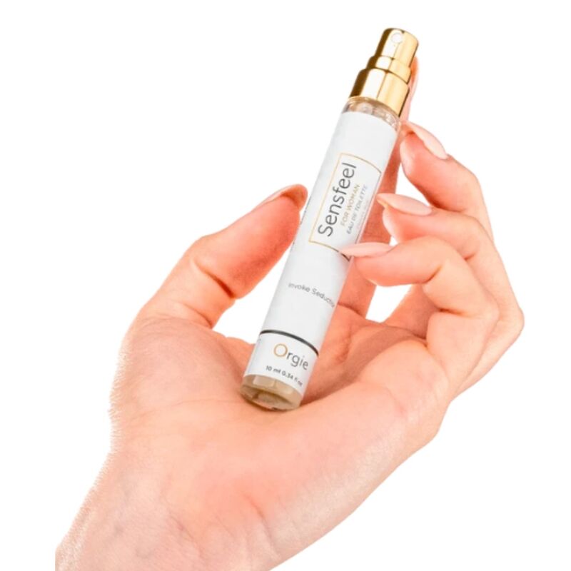 ORGIE - SENSFEEL EAU DE TOILETTE WITH PHEROMONE BOOSTER TRAVEL SIZE FOR WOMEN 10 ML - Imagem de 3