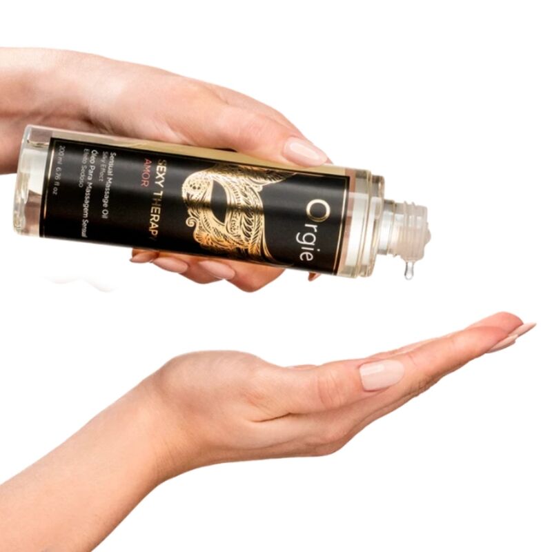 ORGIE - SEXY THERAPY AMOR SENSUAL MASSAGE OIL 200 ML - Imagem de 3