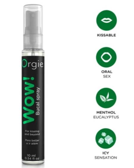 ORGIE - WOW! MENTHOL AND EUCALYPTUS BUCCAL SPRAY 10 ML