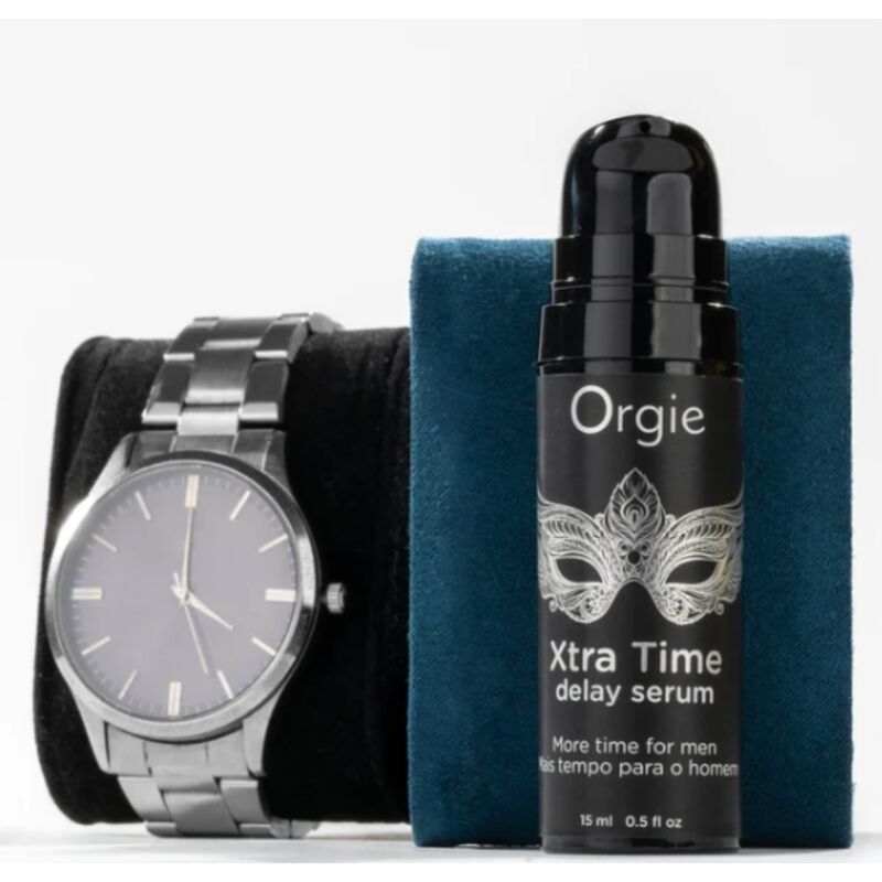 ORGIE - XTRA TIME SILICONE DELAY SERUM ANESTHETIC FREE 15 ML - Imagem de 3