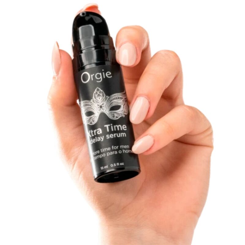 ORGIE - XTRA TIME SILICONE DELAY SERUM ANESTHETIC FREE 15 ML - Imagem de 2