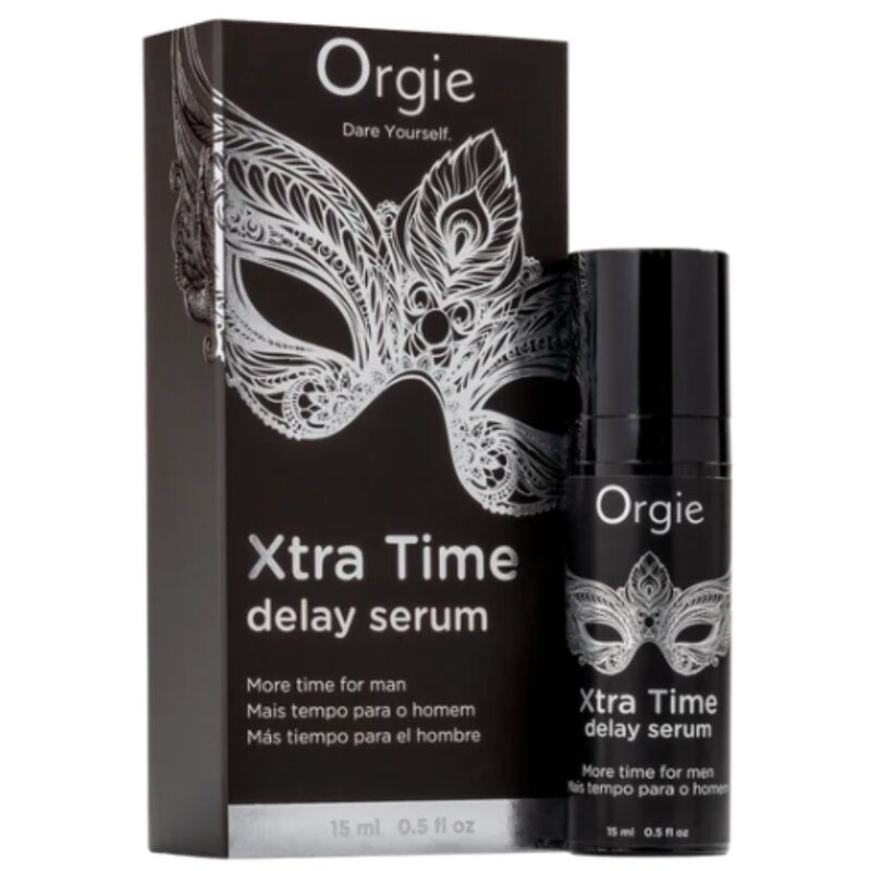 ORGIE - XTRA TIME SILICONE DELAY SERUM ANESTHETIC FREE 15 ML - Imagem de 4