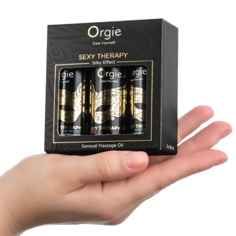 ORGIE - SEXY THERAPY MINI SIZE COLLECTION SENSUAL MASSAGE OILS 3 X 30 ML - Imagem de 3