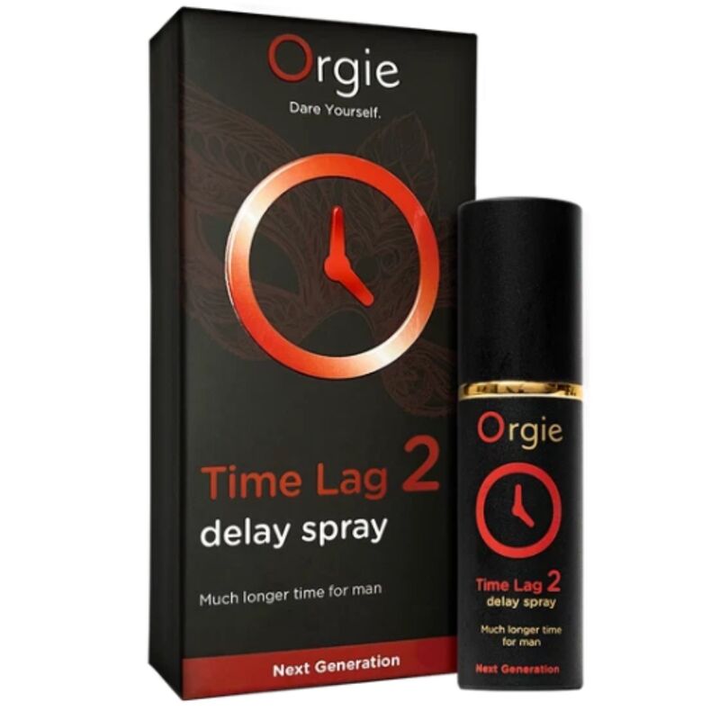 ORGIE - TIME LAG 2 DELAY SPRAY ANESTHETIC FREE 10 ML - Imagem de 2