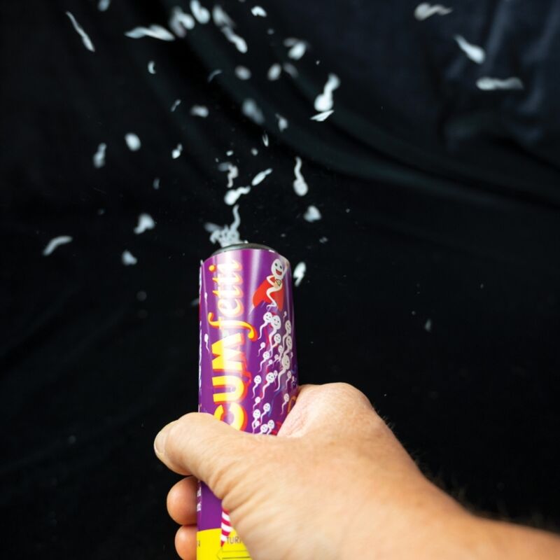 SPENCER FLEETWOOD - SPERM SHAPED CONFETTI PARTY POPPER 15 CM 1 UNIT - Imagem de 3