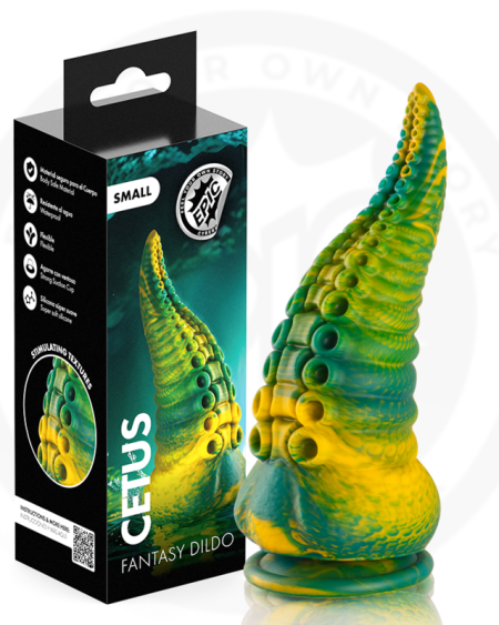 EPIC - CETUS DILDO GREEN TENTACLE SMALL SIZE