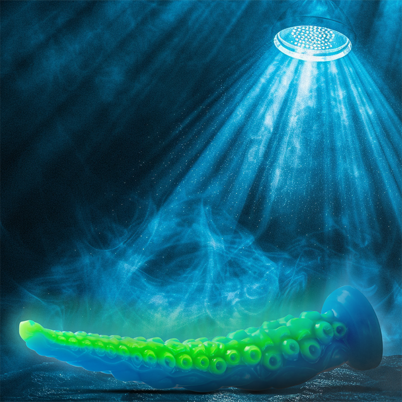 EPIC - SCYLLA FLUORESCENT THIN TENTACLE DILDO LARGE SIZE - Imagem de 3