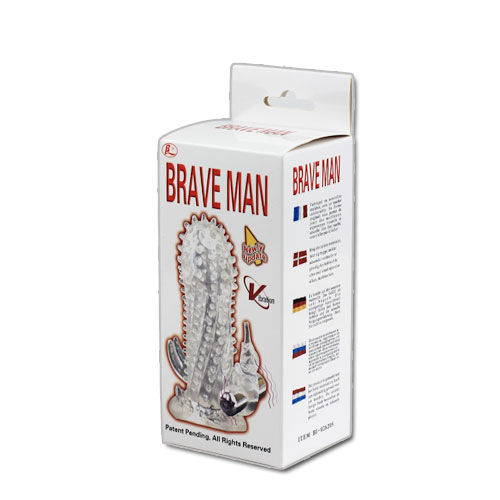 BAILE - BRAVE MAN RABBIT VIBRATOR PENIS EXTENSION - Imagem de 3