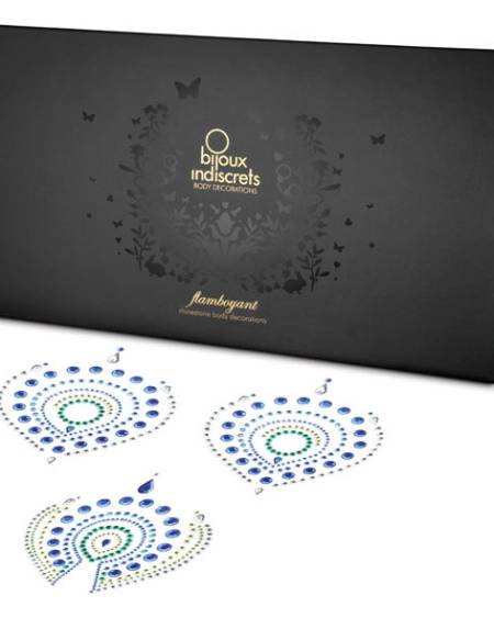 BIJOUX - INDISCRETS FLAMBOYANT BLUEGREEN