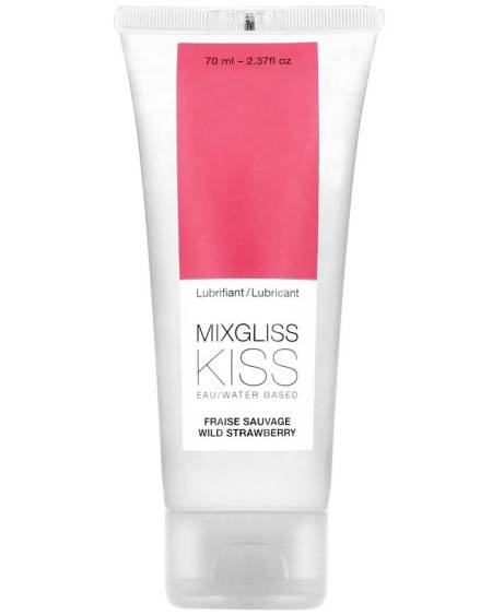 MIXGLISS - WATER BASED LUBRICANT STRAWBERRY FLAVOR 70 ML