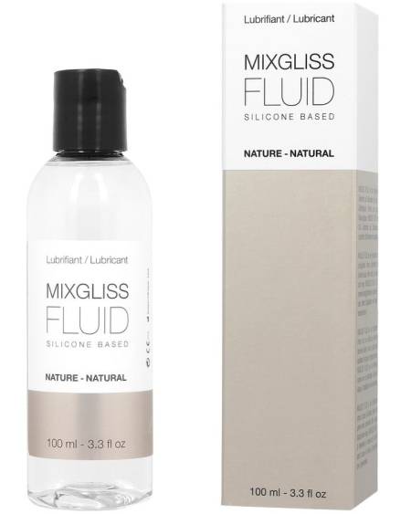 MIXGLISS - NATURAL SILICONE BASE LUBRICANT 100ML