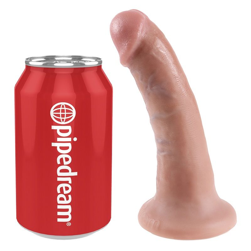 KING COCK - 6 DILDO FLESH 15.2 CM - Imagem de 3